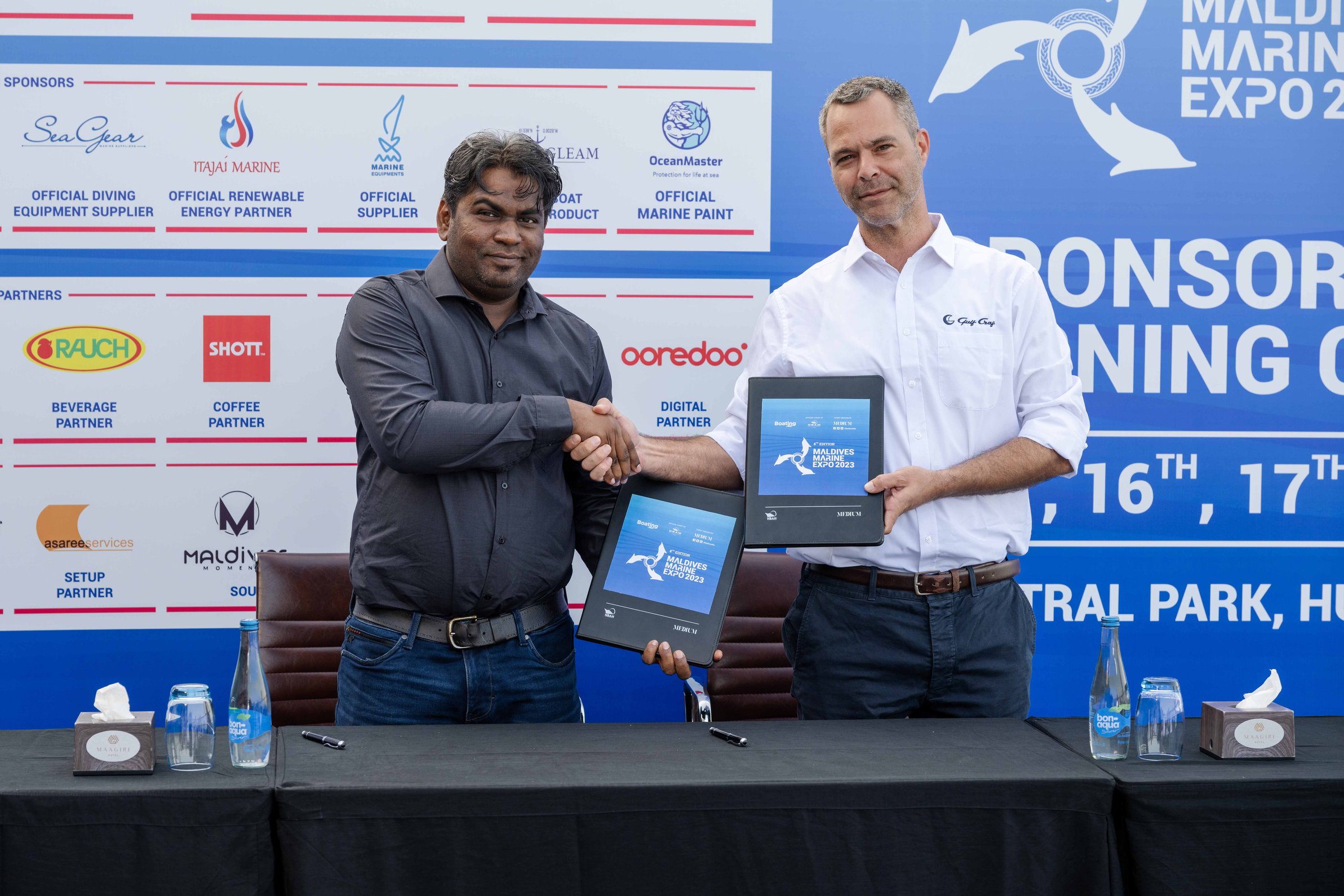 Gulf Craft signs on as CoSponsor of the Maldives Marine Expo 2023